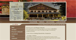 Desktop Screenshot of lemarmotte.com